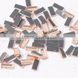 Machine Cut Glass Stones Rectangle Glass Stone for Iphone Case DIY Material thumbnail-5