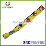 Wholesale Custom Various Fancy Logo Design Elastic Fabric Woven Smart One Direction Wrist Band thumbnail-6