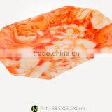 Golden Color Flower Shape Cheap Price Plates, Most Popular Fruit Plate thumbnail-4