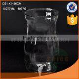 Different Shaped Glass Jar With Tap and High Quality for World Market thumbnail-1
