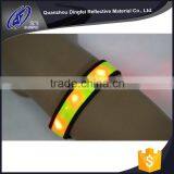 China Supplier High Visibility Yellow Snap Reflective Slap Bands