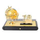 Personalized 10 Years Anniversary Company Souvenir Gifts With Globe thumbnail-1