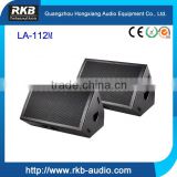 LA112M pro 12 inch 2 way stage monitor speaker box