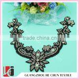 HC-0155-1 New Collrction Crystal Embellishments Rhinestone Applique For Bridal Trimming thumbnail-2