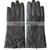 Classical Cashmere Lined Ladies Nappa Skin Leather Gloves & Mittens