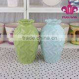 Ceramic Flower Vases Wholesale for Decoration With Color Glazed