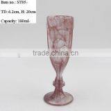 Alabaster Champagne Flute Glass for Home Deco and Holidays thumbnail-1