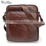 Wholesale Cowhide leather Crossbody bag Men Vintage messenger bag                        
                                                                                Supplier's Choice