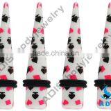 Cute Shivering Print Stretching Ear Taper,ear Expander thumbnail-1