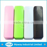 Promotional gift perfume portable power bank / slip mobile power bank charger with keychain