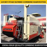 Luckystar 4LZ-5G combine harvester, luckystar XG988z for rice and wheat combine harvester