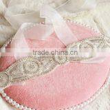 36*6.2cm Fancy Rhinestone Trim Applique Wedding Dress Belt thumbnail-3