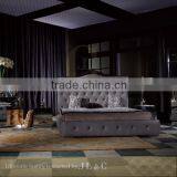 AB07-3 Nightstand With Stainless Steel Front Plate and Wooden Puller in Bedroom From JL&C Furniture Lastest Designs 2016 thumbnail-3