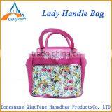 Embossing Ladies Tote Bad , China Fashionable Handbag