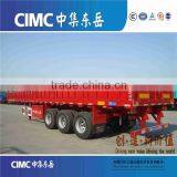 CIMC BPW Axle Dropside Flatbed Semi Trailer Tractor By Beiben Head Sales Africa thumbnail-2