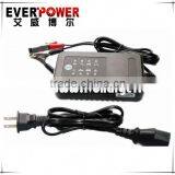 Everpower samrt 12V SLA GEL AGM VRLA battery charger 3.3A/0.8A