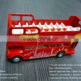1:72 Die Cast Convertible Bus Model