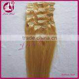 6A Brazilian Remy Virgin Human Hair and Straight Factory Price Clip in Hair Extension thumbnail-1