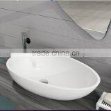 Round Shape Water Wash Solid Surface Basin,Wall Hung Solid Surface Wash Basins, Stone Resin Wash Basin