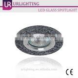Cracked-ice Circular Surface Glass Down Light Led Downlight Ceiling Light thumbnail-4