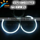 For BMW Z3 headlight 124mm &145mm CCFL angel eyes ring 8000K high brightness with 7colors available