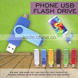 100% Real Capacity NEW OTG USB Flash Drive Colorful Pen Drive 4GB 8GB 16GB 32GB Metal Usb Stick Support Smart Phone PC U Disk thumbnail-4