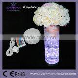 10cm Circle Shape AA Battery Powered Wedding Decoration Table Centerpiece Led Illuminated Vase Base thumbnail-5