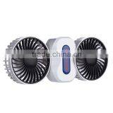 Couple Fan Rotate Foldable Double Fans Heads Handheld Rechargeable Portable Mini Usb Fan thumbnail-3