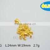 Olivia 2016 New Fashion Modern 316 Stainless Steel Cast Metal Lovely Spider Pendant thumbnail-1