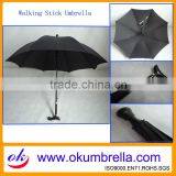 Automatic Straight Walking Stick Umbrella for Elder Man OK074 thumbnail-1