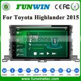 Funwin Double Din Pioneer Car Audio System Dvd Player For Toyota Highlander 2015 With Car Radio Gps Navigation thumbnail-3