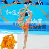 CHINESE DANCE RIBBON GYMNASTIC BATON TWIRLING STREAMER NEW YEAR PARTY 14 Colors thumbnail-1