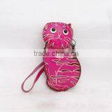Handmade Leather Large Cat Coin Purse thumbnail-4