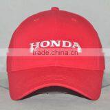 Guangzhou Hat Factory Professional Custom 100% Cotton Famous Auto Brand Baseball Cap