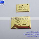 3D Embossed Metal Labels For Wine Bottle thumbnail-3