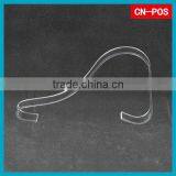 Transparent Acrylic Shoes Displayed Standing