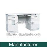 3 Drawer Office Steel Metal Computer Desk thumbnail-1