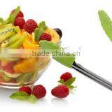 Durable Promotional BBQ Kitchen Gadget Silicone Gripper Tongs Green Nylon+stainless Steel Tongs thumbnail-3