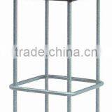 Steel Bar Stool With Sponge and Black Leather