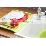 Plastic Storage Rack Over The Sink Saddle Organizer Shelf Kitchen Bath Gadgets thumbnail-2