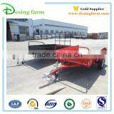 Powder Coating Australia Farm Mini Tractor Trailer for Sale thumbnail-4