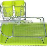 Metal Dish Rack With Plastic Tray thumbnail-2