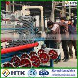 HTK Factory Automatic Artificial Leaf Chain Link Fencing Making Machine thumbnail-4