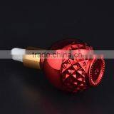 New Design UV Gel Colored Empty Glass Dropper Bottle 12ml Essential Oil Glass Bottle With Childproof Cap thumbnail-4