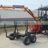 4WD Timber Trailer With Crane thumbnail-1
