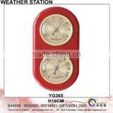 Weather Station With Wood Frame YG365 thumbnail-1