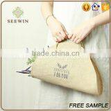 Convinient Natiral Jute Handed Floral Bag for Packing thumbnail-2