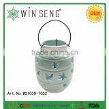 Personalized Ceramic Craft Candle Holder of Jar Shape thumbnail-1