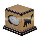 Beloved pet bone ash wooden cremation urn with reasonable price