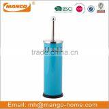Blue Colored Metal toilet brush and holder